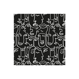 Lot de 6 dessous de verre vinyle Minorque