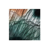 Dessous de verre en vinyle carré — modèle Fogo