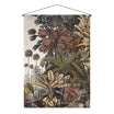 Kakémono en papier — modèle Madhya, motif végétal et floral