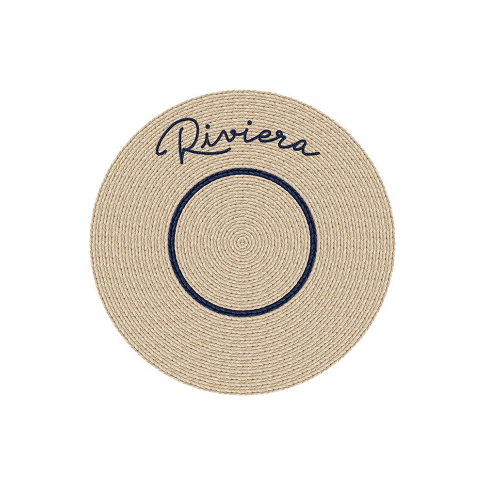 Set of 6 Kea Riviera vinyl coasters