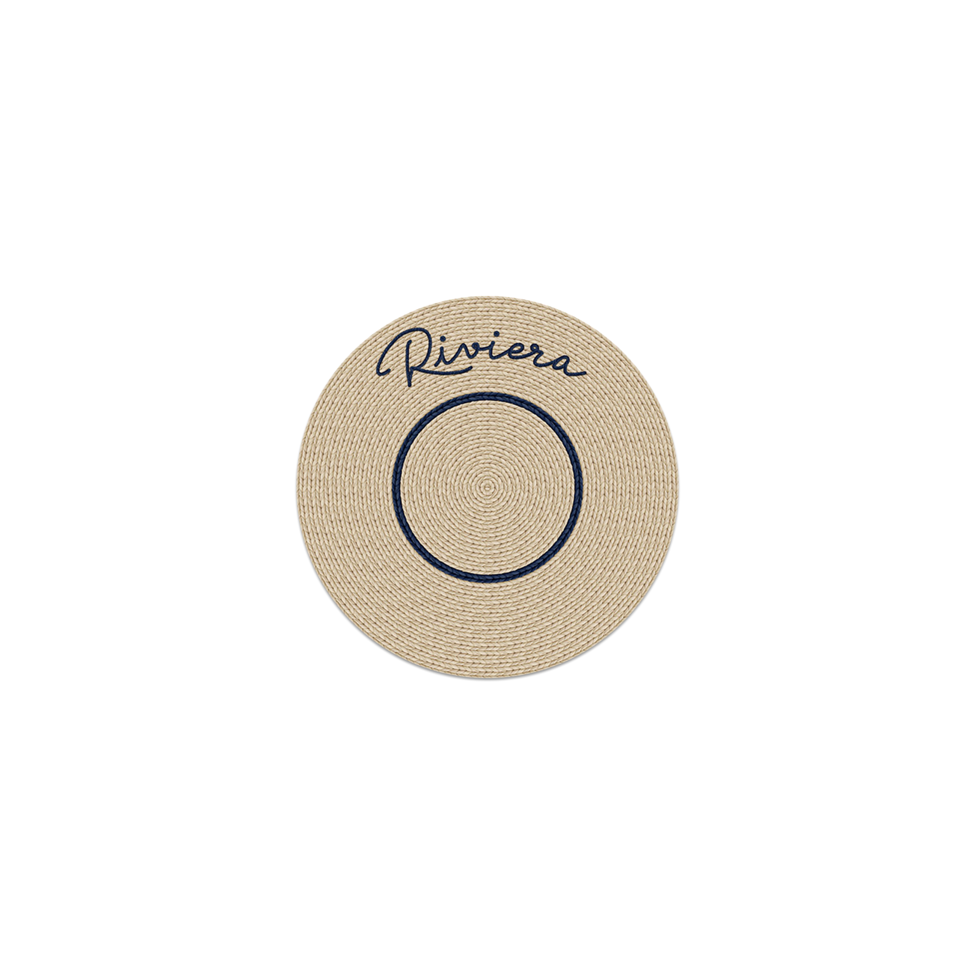 Lot de 6 dessous de verre vinyle Kea Riviera