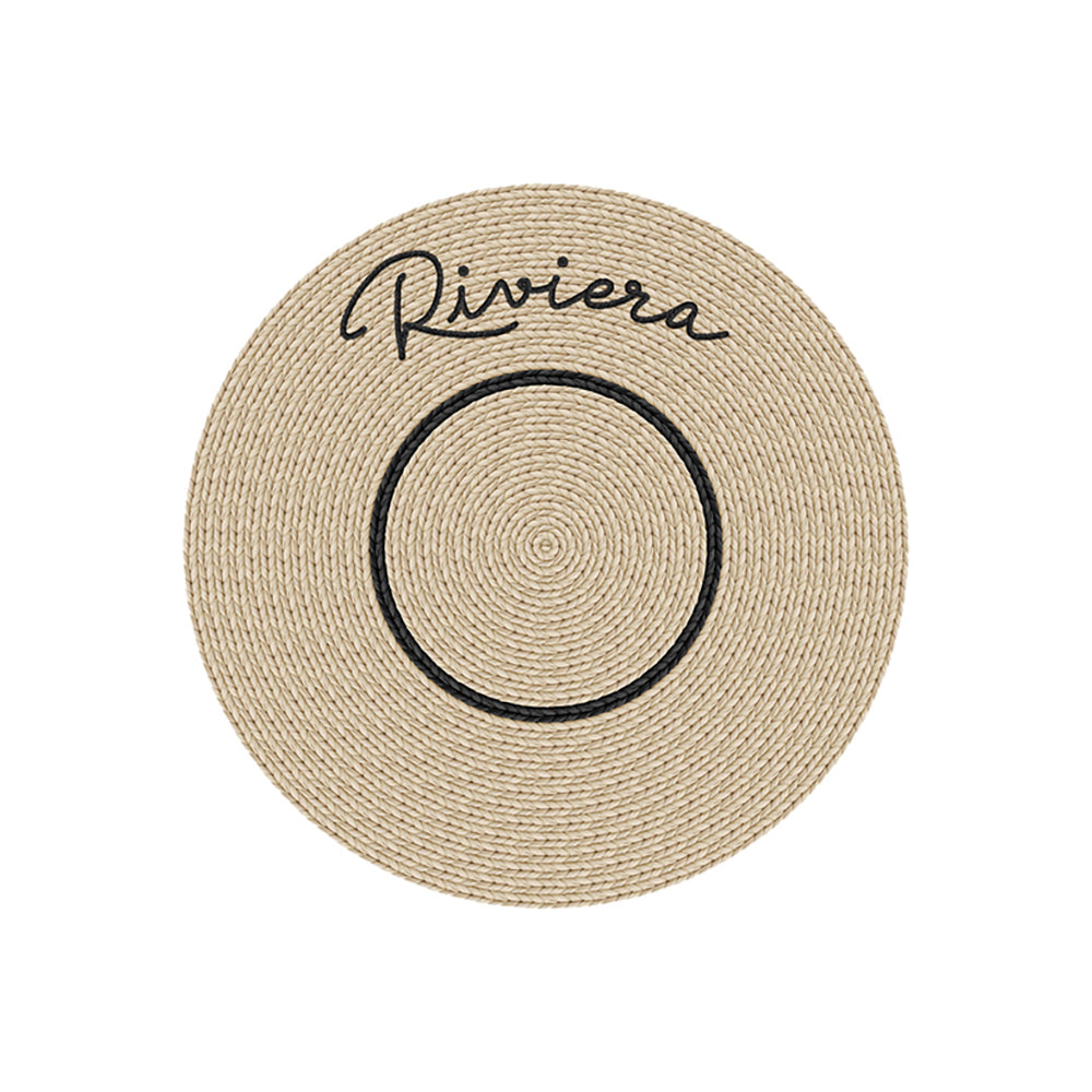 Set of 6 Kea Riviera vinyl coasters