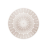 Set of 6 Mandala vinyl coasters