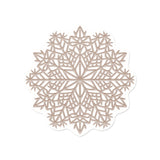 Snowflake vinyl placemat