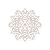 Snowflake vinyl placemat