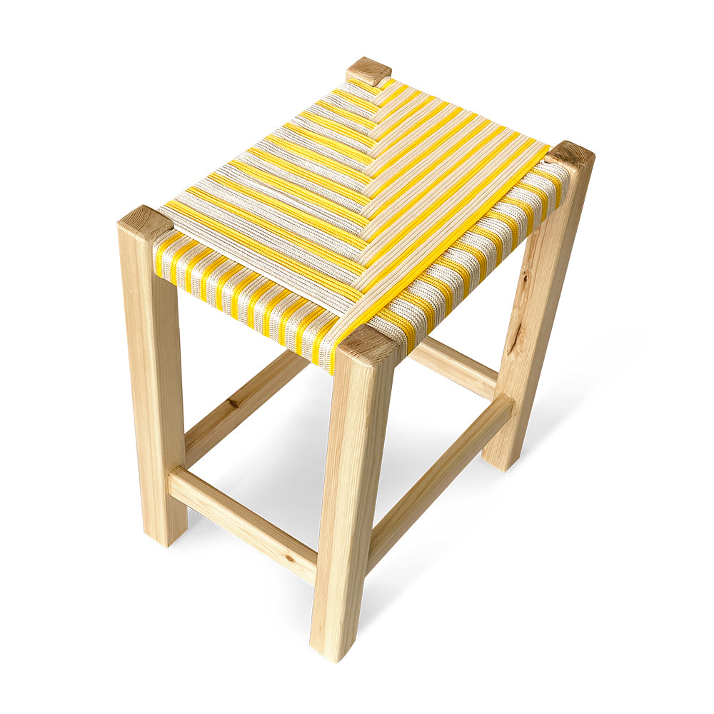 Tabouret tressé Punta