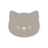 Cat vinyl bowl mat