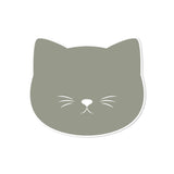 Tapis gamelle en vinyle — modèle Chat