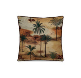 Coussin en velours carré — modèle Ivola