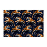 Tapis vinyle en vinyle rectangulaire — modèle Elandy, inspiration bord de mer