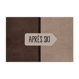 Tapis vinyle en vinyle rectangulaire — modèle Tweedy