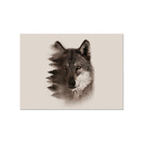 Set de table en vinyle rectangulaire — modèle Loup Wolf