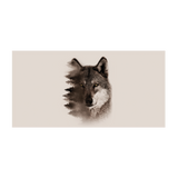 Wolf vinyl rug