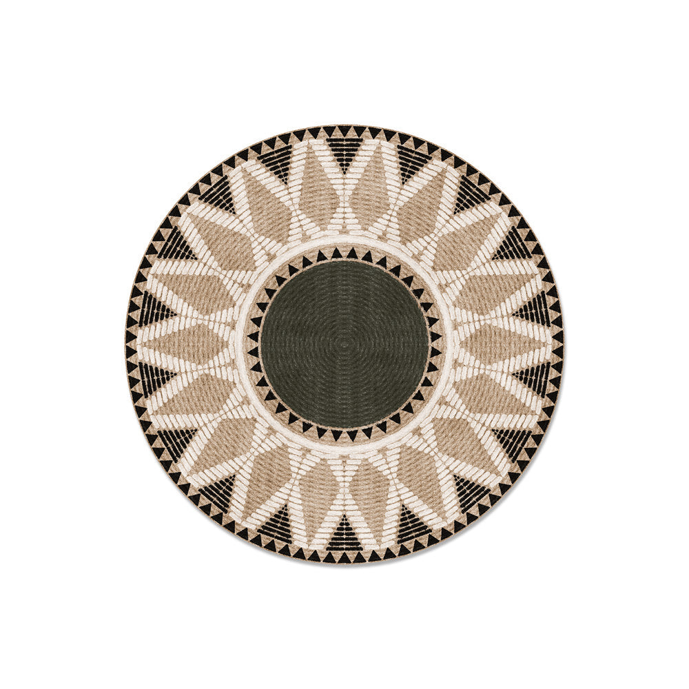 Set of 6 Bevala vinyl coasters