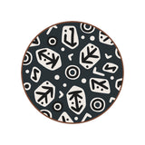 Set de table en vinyle rond — modèle Moli