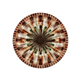 Set de table en vinyle rond — modèle Mahamoky