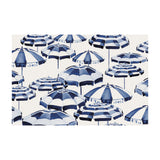 Tapis vinyle en vinyle rectangulaire — modèle Dola, inspiration bord de mer