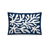 Coussin en polyester rectangulaire — modèle extérieur Lokva, inspiration bord de mer