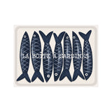Set de table en vinyle rectangulaire — modèle Saranda, inspiration bord de mer