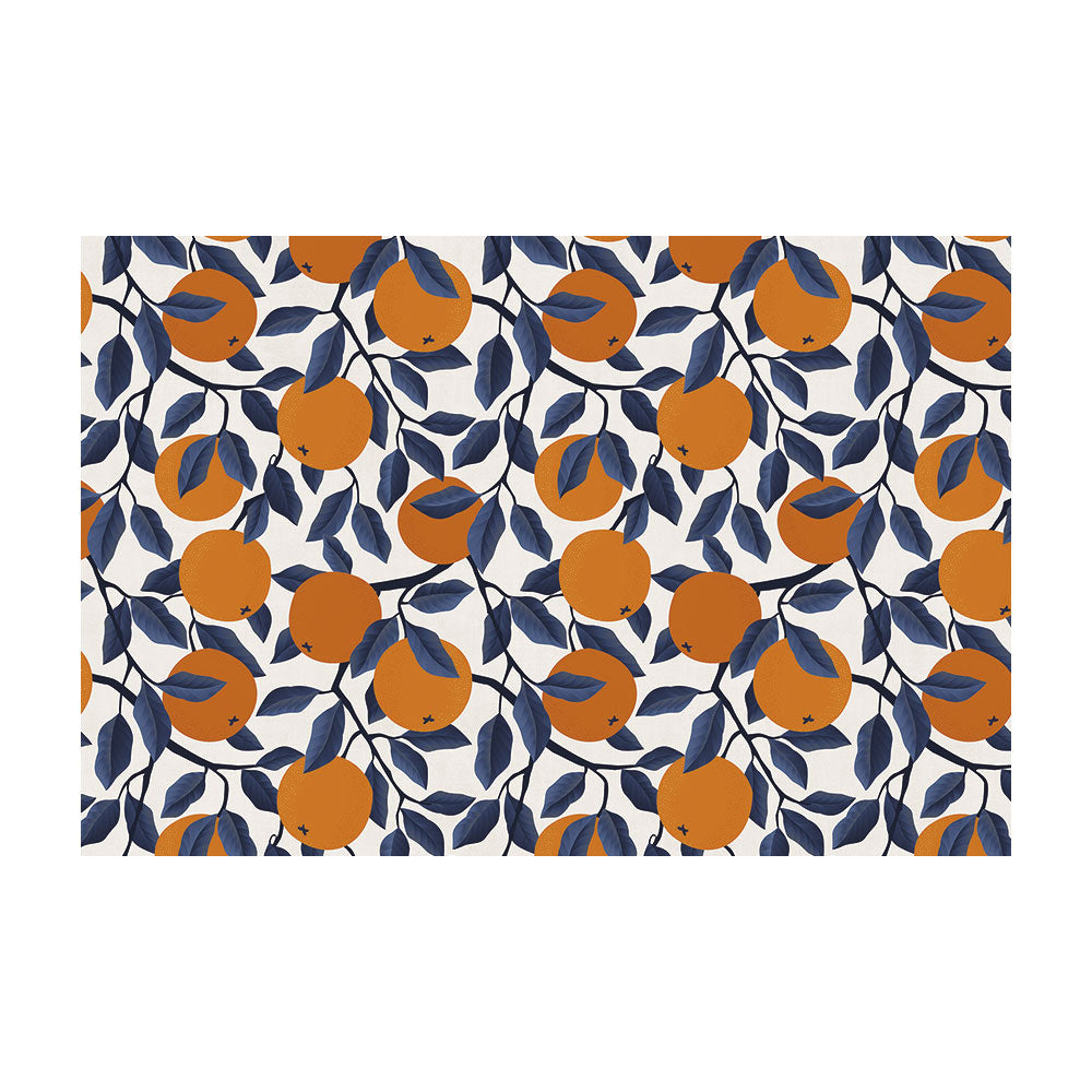 Oranjana vinyl rug