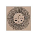 Dessous de verre en vinyle carré — modèle Arega, motif jungle