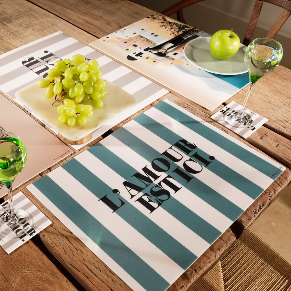 Aivado vinyl placemat