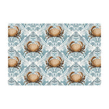 Tapis vinyle en vinyle rectangulaire — modèle Valadas, motif jungle