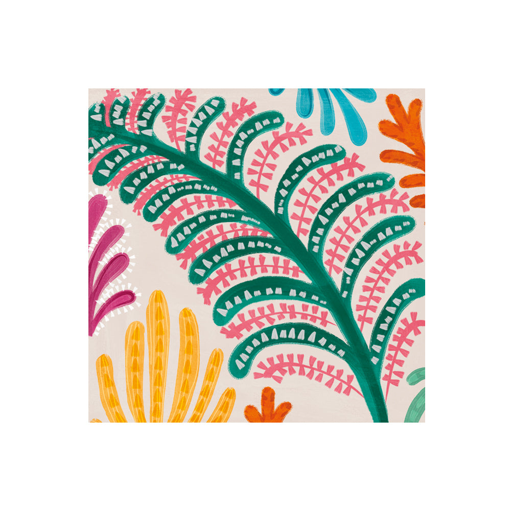 Set of 6 Praia vinyl coasters