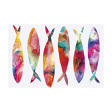 Tapis vinyle en vinyle rectangulaire — modèle Capelo, motif jungle