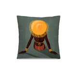 Coussin en polyester carré — modèle extérieur Aliga