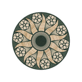 Set de table en vinyle rond — modèle Gela