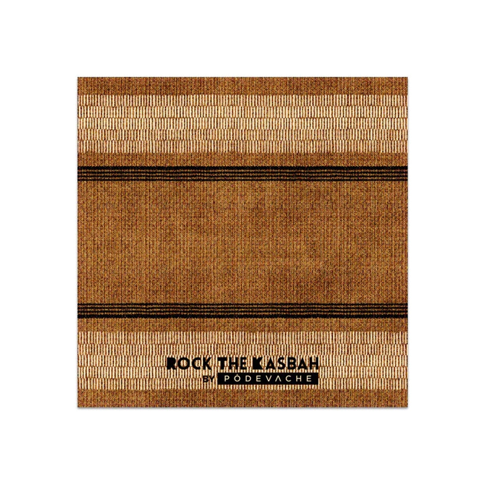 Set of 6 Rock The Kasbah Yasna vinyl coasters