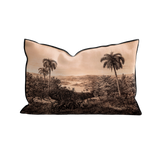 Coussin en velours rectangulaire — modèle Jungle Braza