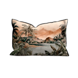Coussin en velours rectangulaire — modèle Jungle Bango