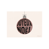 Set de table en vinyle rectangulaire — modèle Christmas Ball, décor de Noël