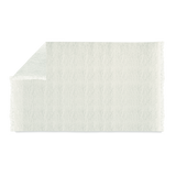 Plaid — modèle mohair uni Blanc