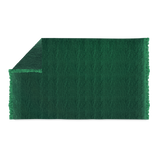 Plaid — modèle mohair uni Vert