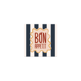 Lot de 6 dessous de verre vinyle Benodet