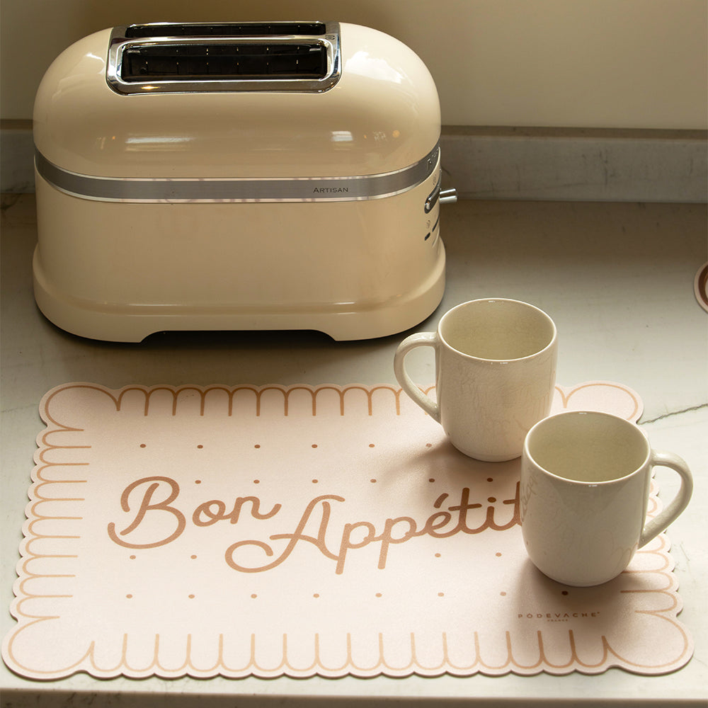 Set de table vinyle Biscuit