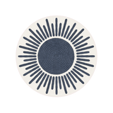 Set de table en vinyle rond — modèle Graphic Sun