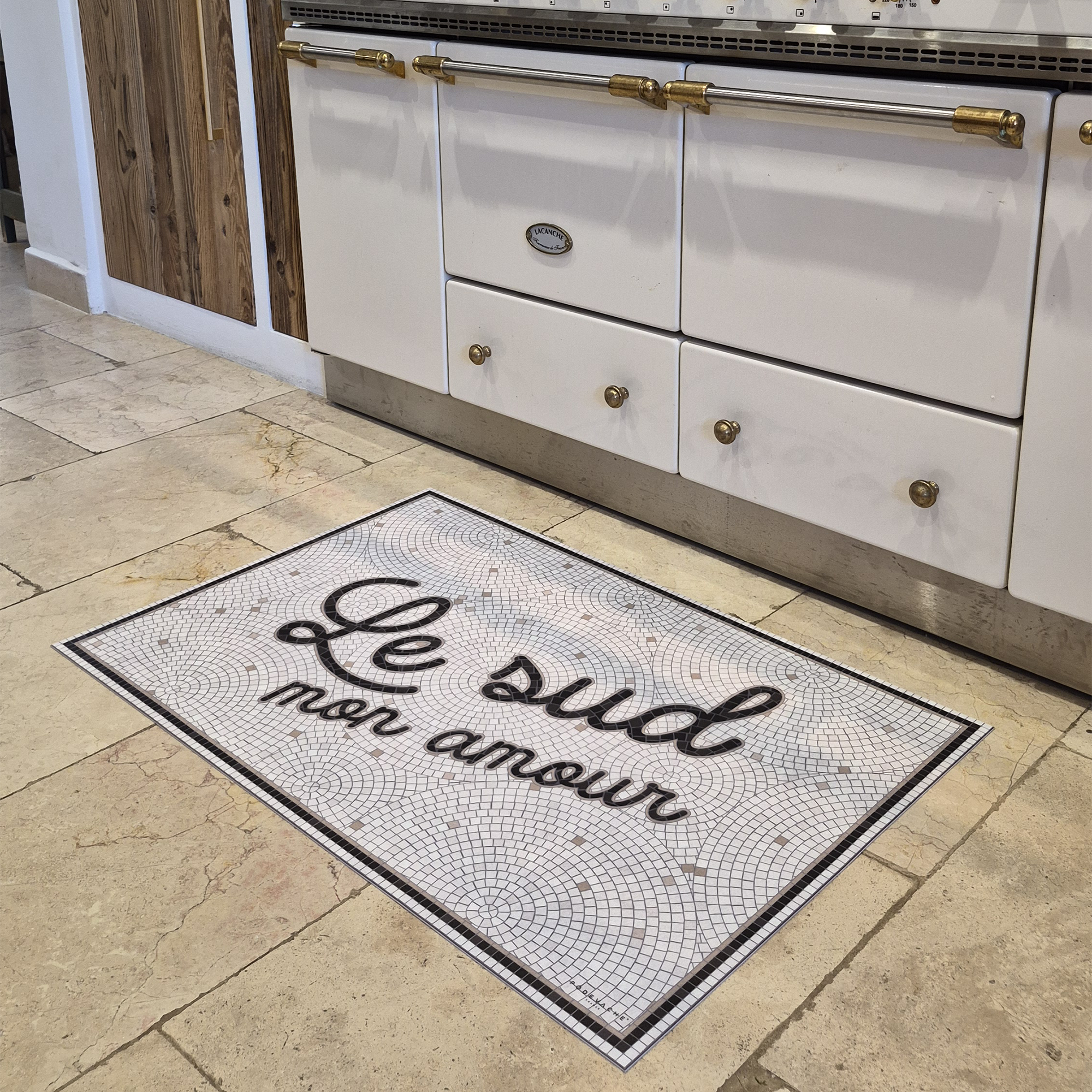 Tapis vinyle personnalisé Faubourg