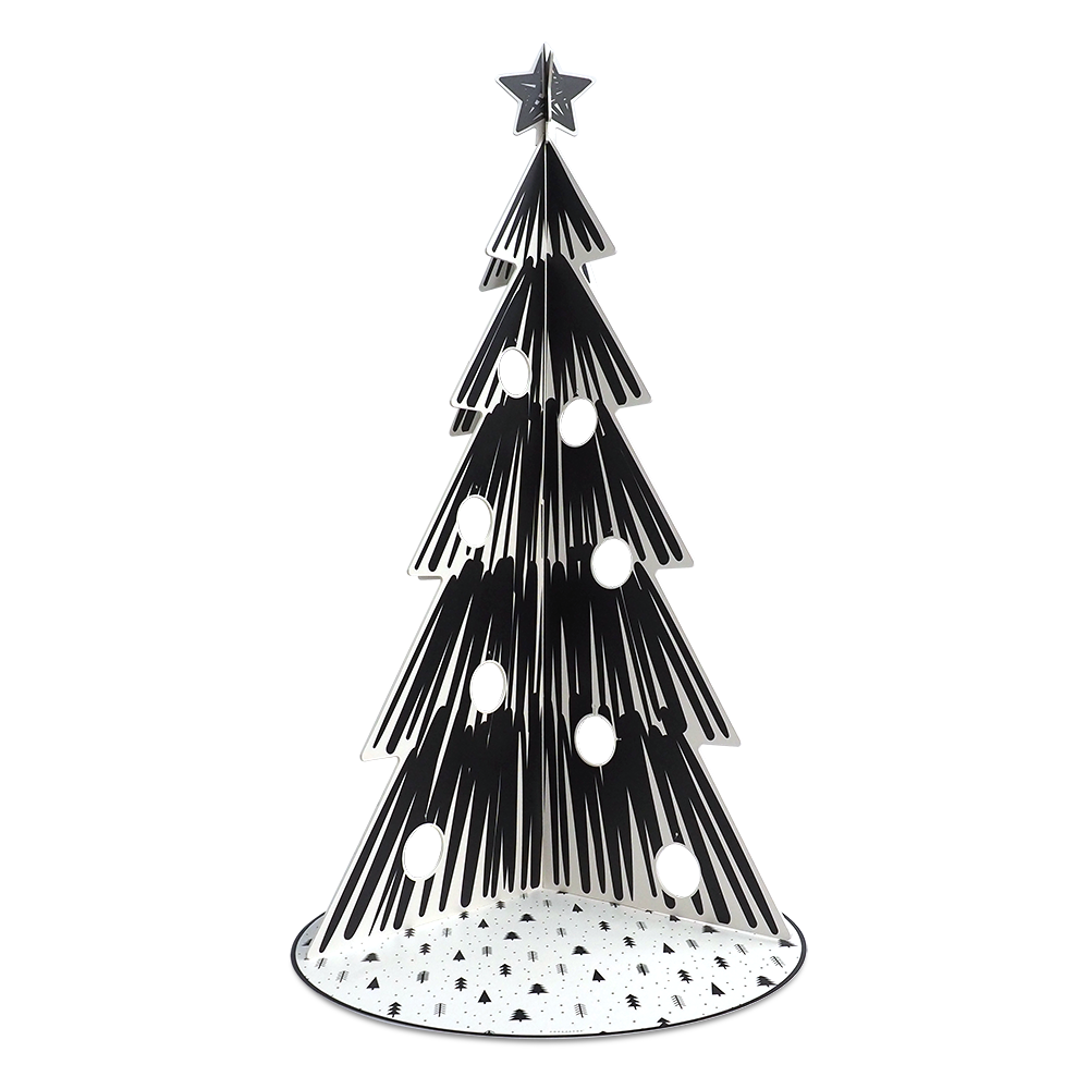 Sapin de Noël PVC Black XL