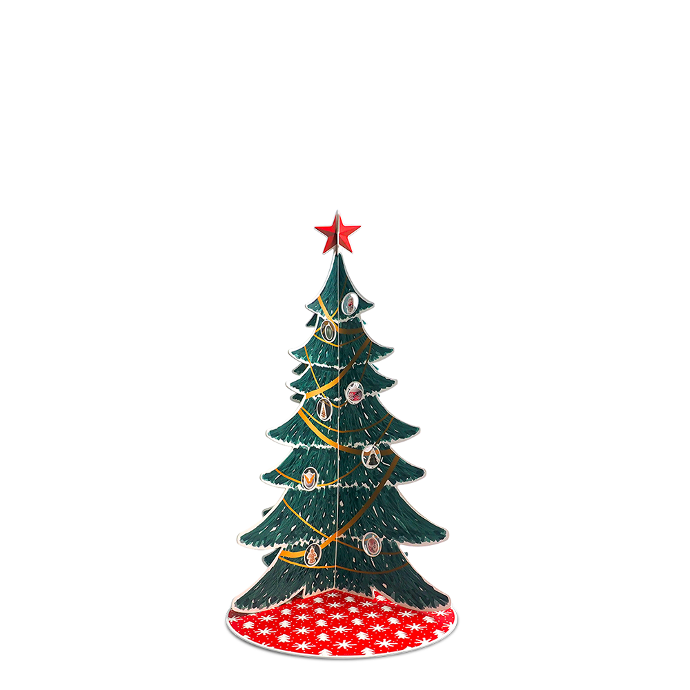 Sapin de Noël PVC Classique M