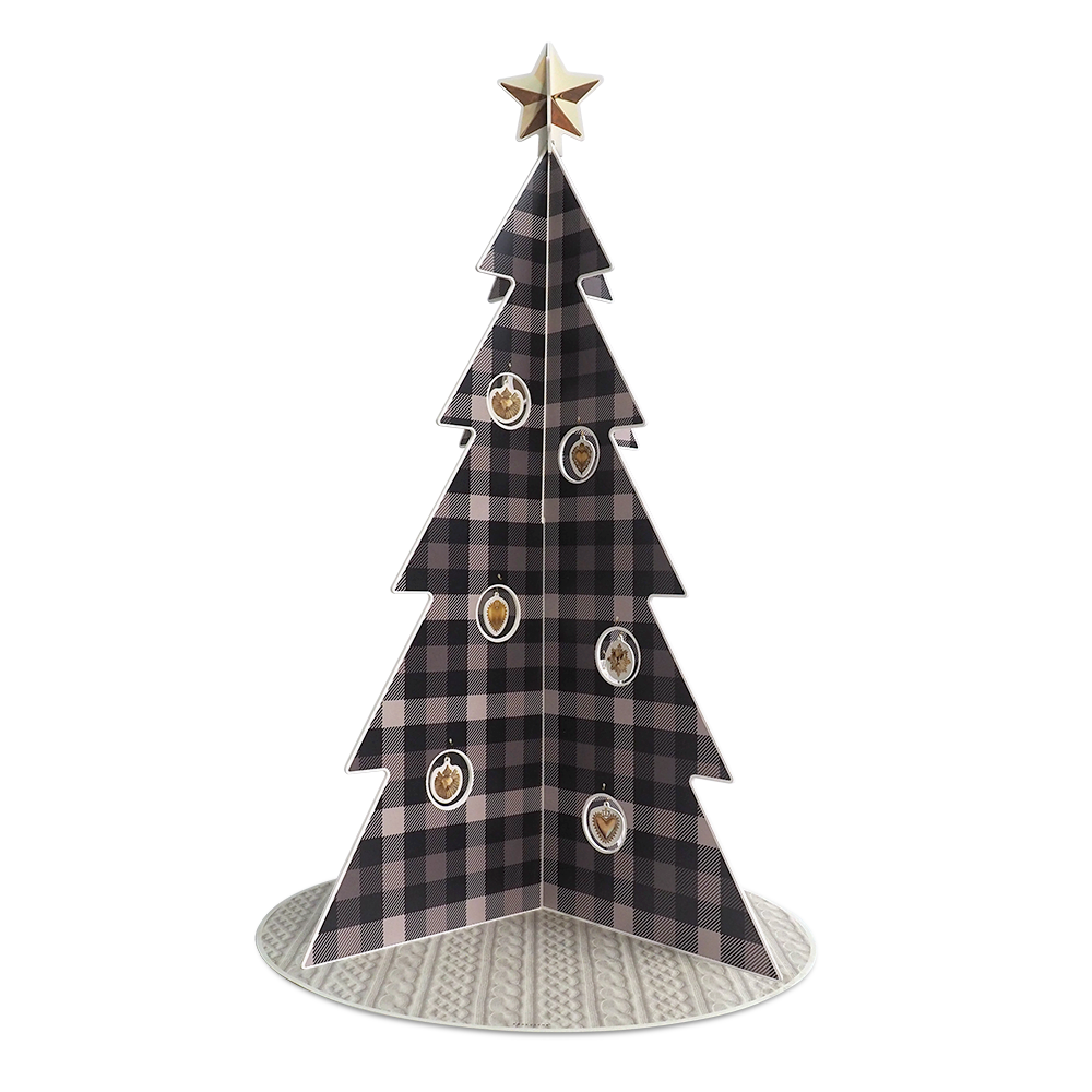 Sapin de Noël PVC Tartan XL