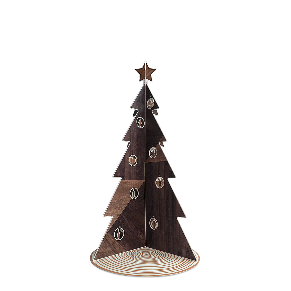 Sapin de Noël PVC Bois L