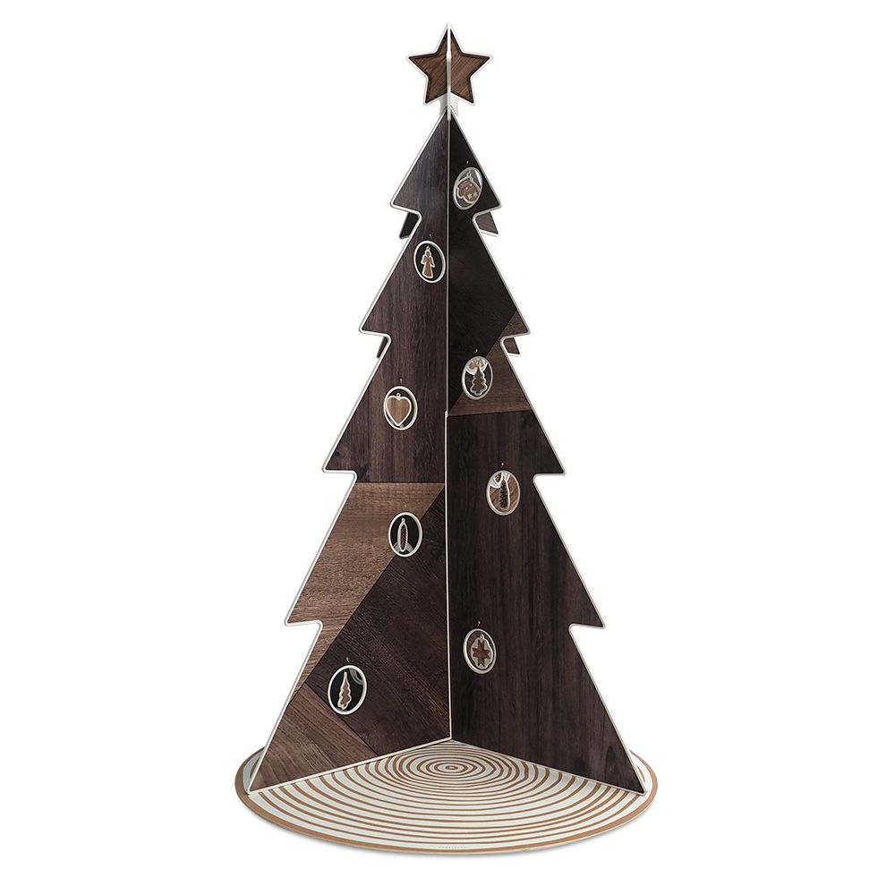 Sapin de Noël PVC Bois XL