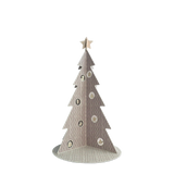 Sapin de Noël en vinyle — modèle Wool Gris L, décor de Noël