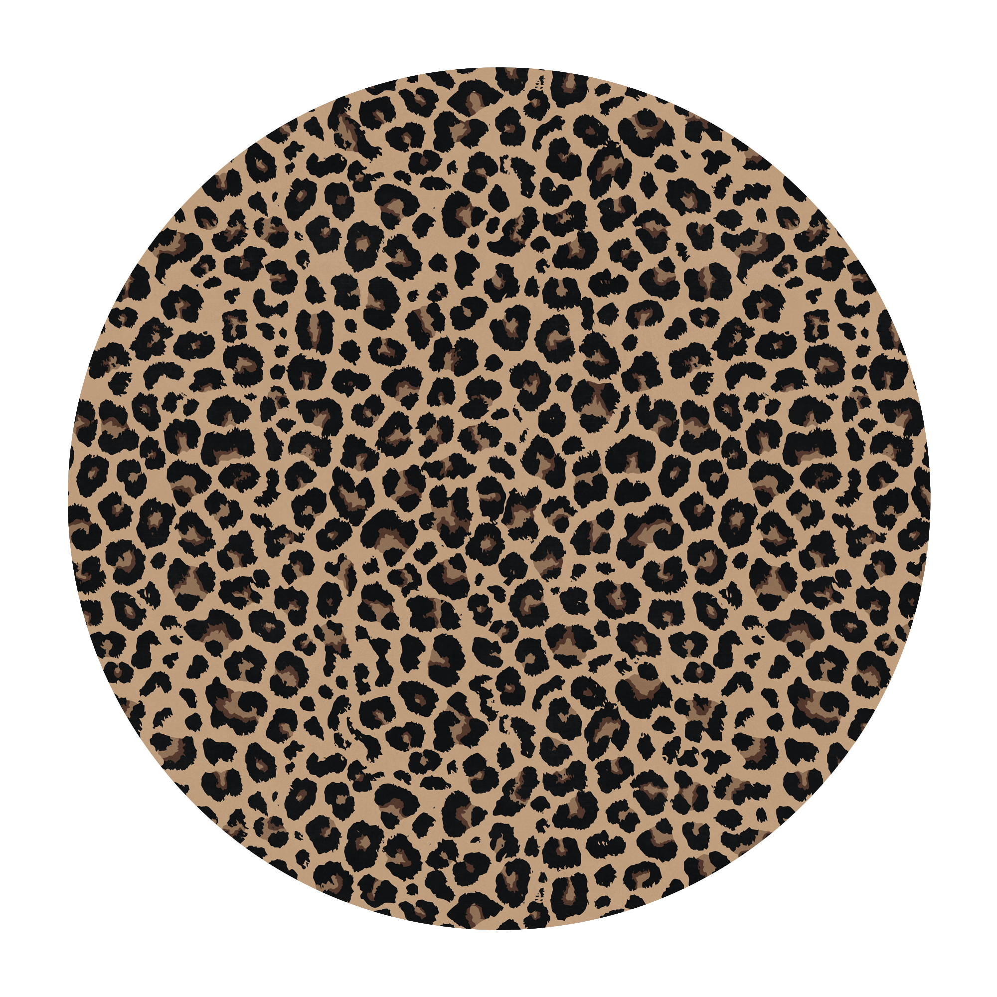 Jupe de sapin de Noël en vinyle Léopard