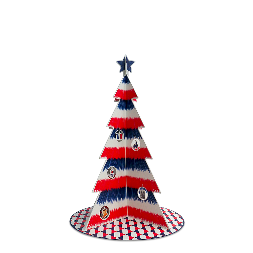 Sapin de Noël PVC Cocorico L