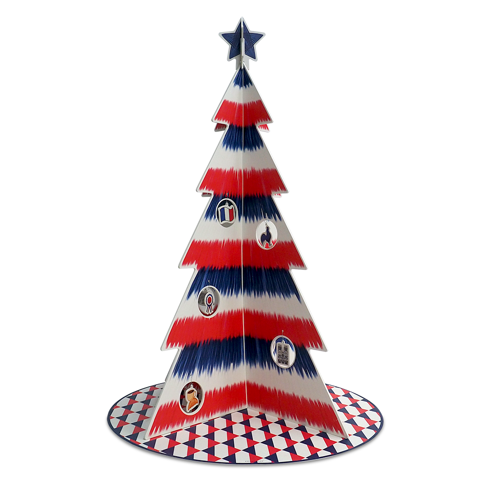 Sapin de Noël PVC Cocorico XL